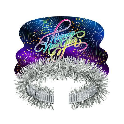 Celebration Tiara by Beistle for New Years Fringed