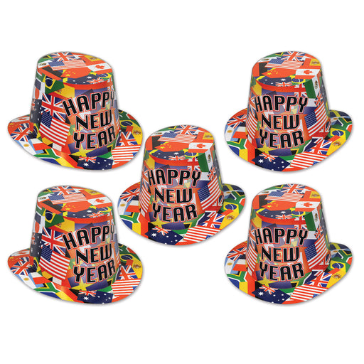 International Hi-Hat by Beistle for New Years Paper