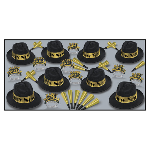 Swing Gold Asst for 50 by Beistle for New Years 50 Person Assortments