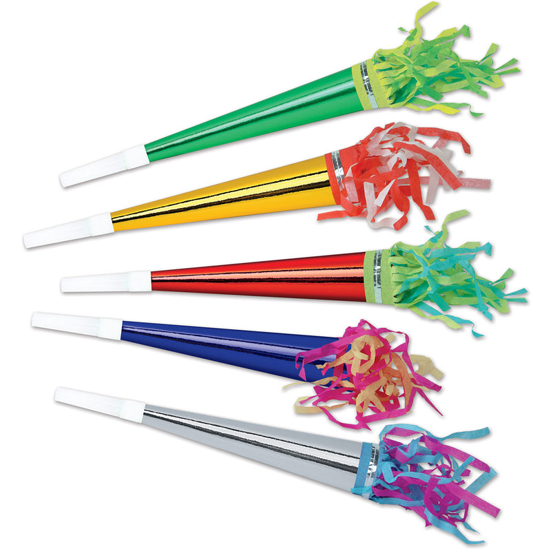 Foil Horns w/Tassel – 11"