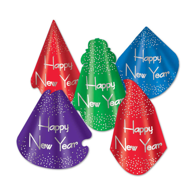 Headliner Hat Assortment by Beistle for New Years Foil