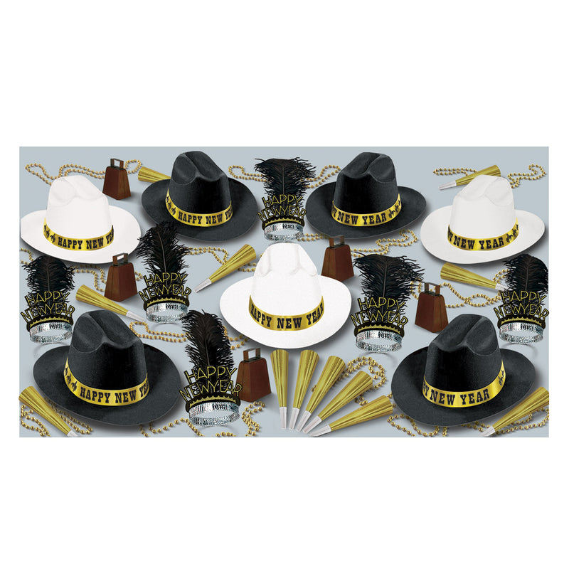 Western Nights Asst for 50 by Beistle for New Years 50 Person Assortments