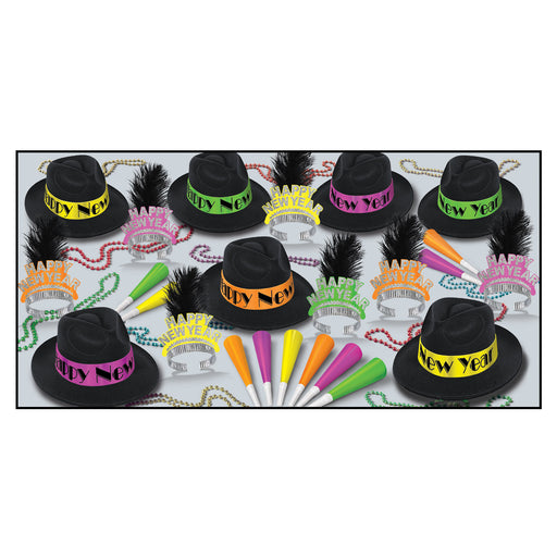 Neon Swing Asst for 50 by Beistle for New Years 50 Person Assortments