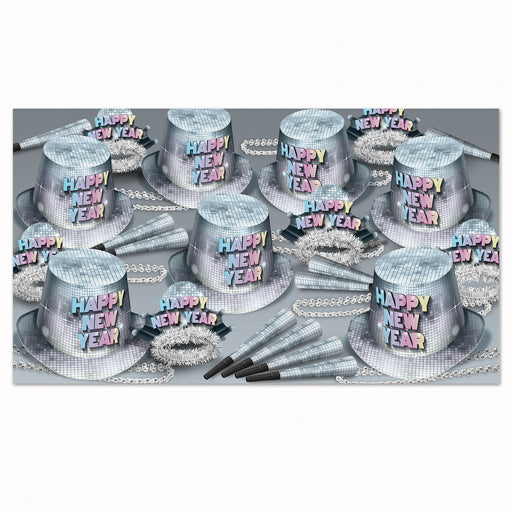 Disco Fever Asst for 50 by Beistle for New Years 50 Person Assortments