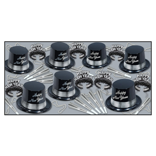 Silver Legacy Asst for 25 by Beistle for New Years 25 Person Assortments