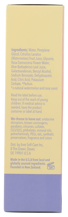 EVRE: Wake Me Up Watermelon and Rose Hydrating Mist, 3.4 fo