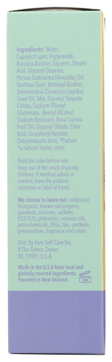 EVRE: Super Nice Honey and Vitamin E Face Moisturizer, 3.4 fo