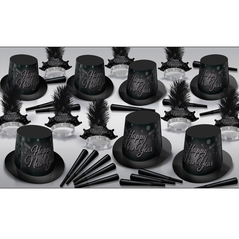 Blackout New Year Asst For 50 by Beistle for New Years 50 Person Assortments