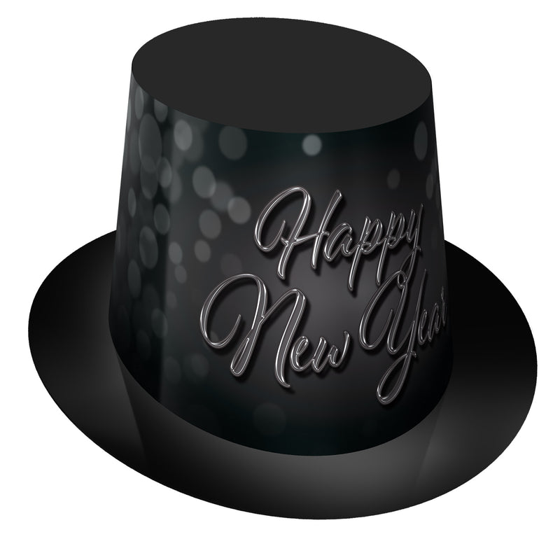 Blackout New Year Hi-Hat by Beistle for New Years Foil