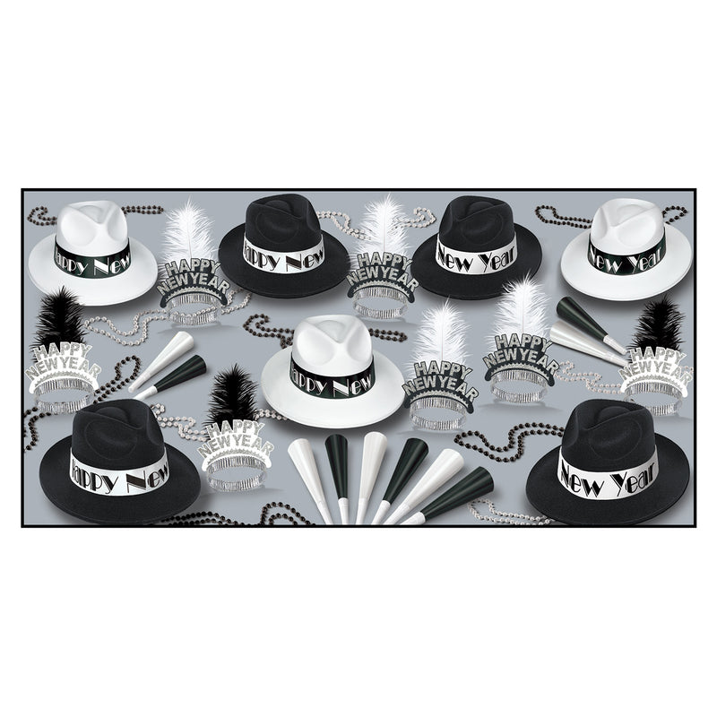 Chicago Swing Asst for 50 by Beistle for New Years 50 Person Assortments