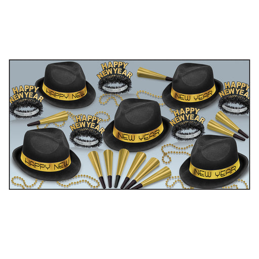 Chairman Gold Asst for 10 by Beistle for New Years 10 Person Assortments