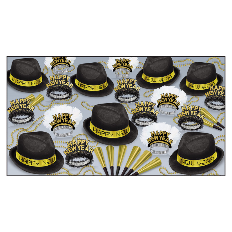 Chairman Gold Asst for 50 by Beistle for New Years 50 Person Assortments