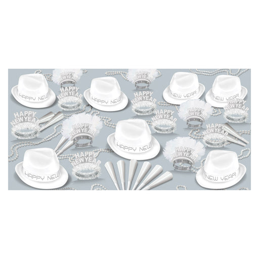 Chairman White Asst for 50 by Beistle for New Years 50 Person Assortments