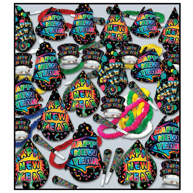 Grand Asst for 100 by Beistle for New Years 100 Person Assortments