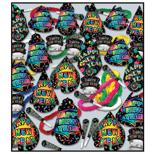 Grand Asst for 100 by Beistle for New Years 100 Person Assortments