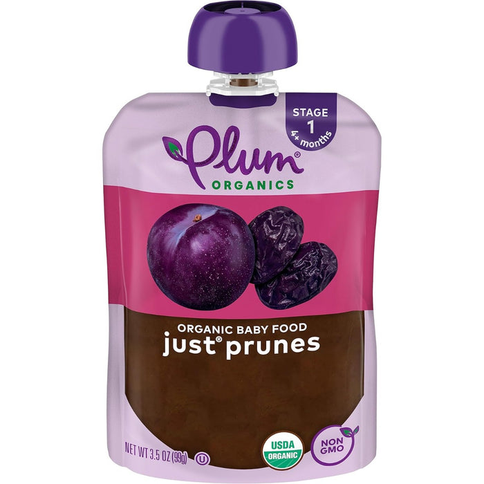 JUST&reg; Fruits (4+ months), a Stage 1 baby food line of fruit blends are perfect introducing solids or first foods to your budding eater. Using only organic ingredients, the blends are in a convenient, resealable pouch that's perfect for flexible portions.