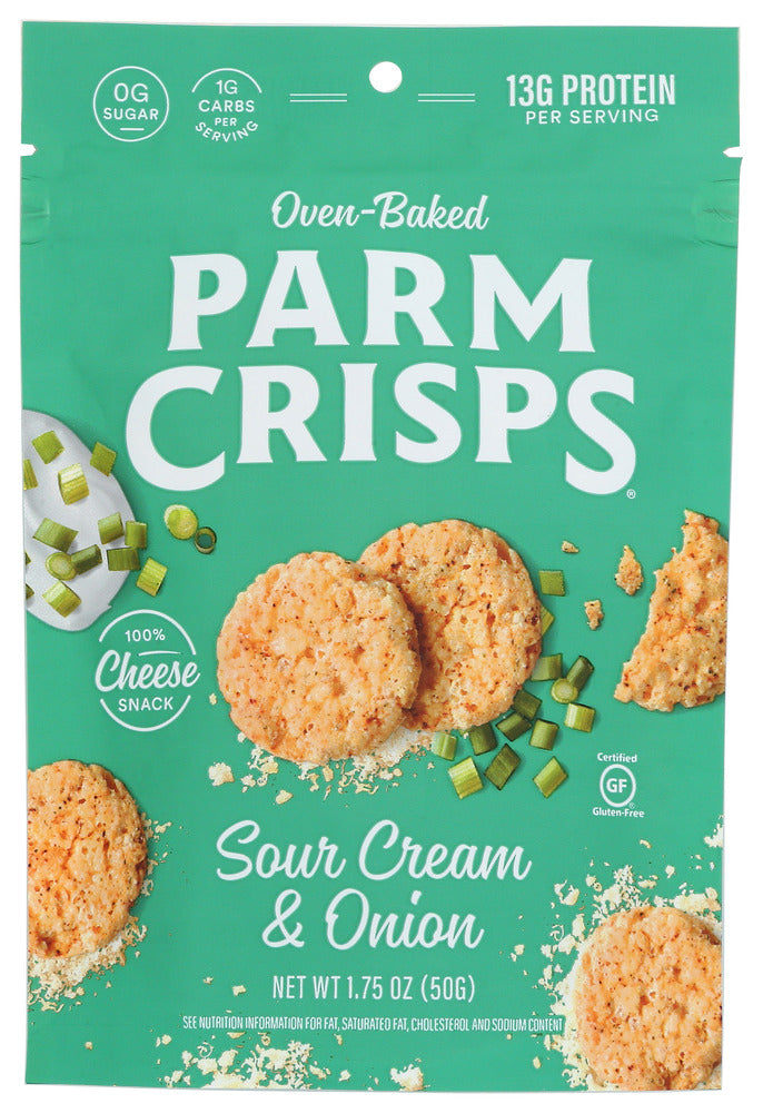 PARM CRISPS: Sour Cream And Onion, 1.75 oz