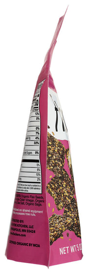 DOCTOR IN THE KITCHEN: Flackers Flax Seed Crackers Rosemary, 5 oz - No Brand For Less