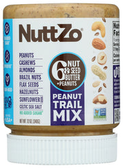 Not your average peanut butter! This amazing blend of six nuts and seeds plus peanuts is high in protein and low in sugar. Add to smoothies for a protein punch, drizzle on your favorite pancakes or desserts, spread on fruit, crackers and veggies, or enjoy a better PB&amp;J! Made with non-gmo ingredients, no added sugar or oil.