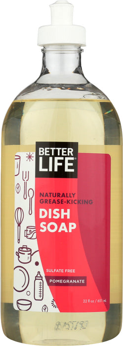 BETTER LIFE: Soap Dish Pomegranate, 22 OZ