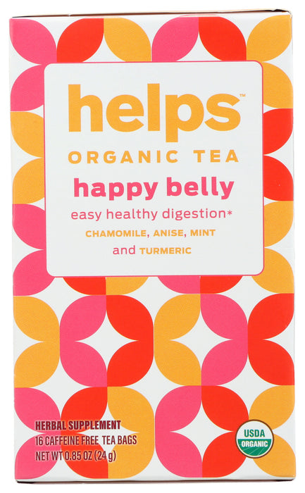 HELPS: Tea Happy Belly Organic, 16 BG