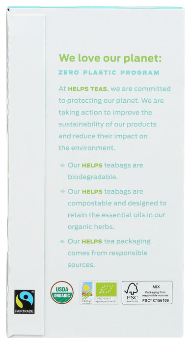 HELPS: Tea Refresh Organic, 16 BG
