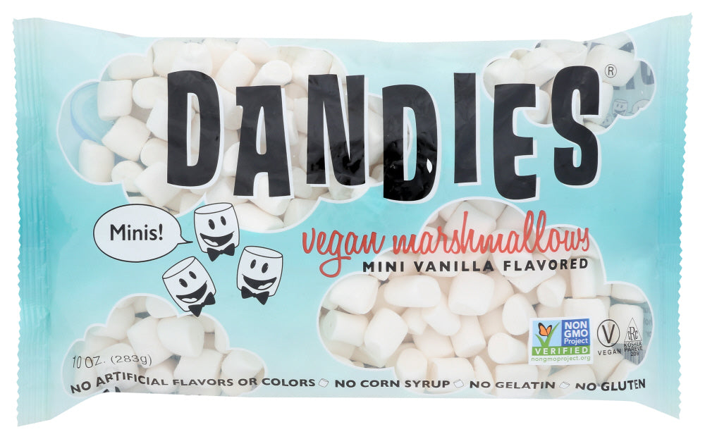 DANDIES: Mini-Marshmallows Vegan Animal Free Non-Gmo, 10 oz