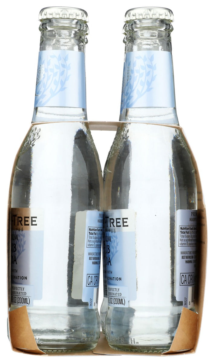 FEVER TREE: Premium Club Soda 4 Bottles, 27.2 fo