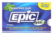 EPIC DENTAL: Peppermint Xylitol Gum, 12 Pc - No Brand For Less