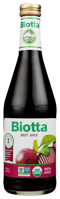 BIOTTA Organic Beet Juice, 16.9 oz