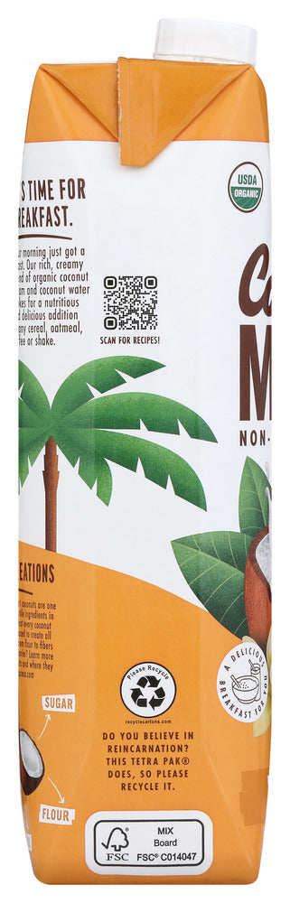 VITA COCO: Coconut Milk Vanilla, 1 lt