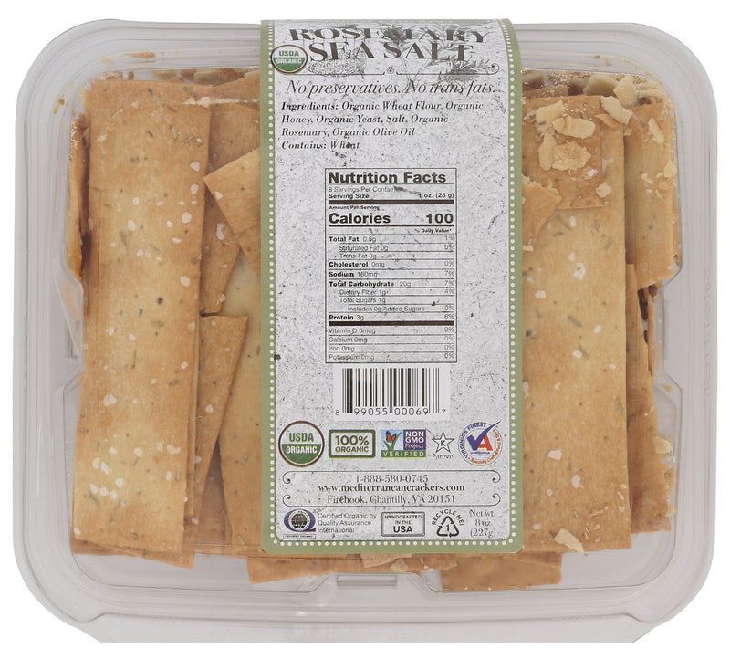 FIREHOOK: Rosemary Baked Cracker, 7 oz