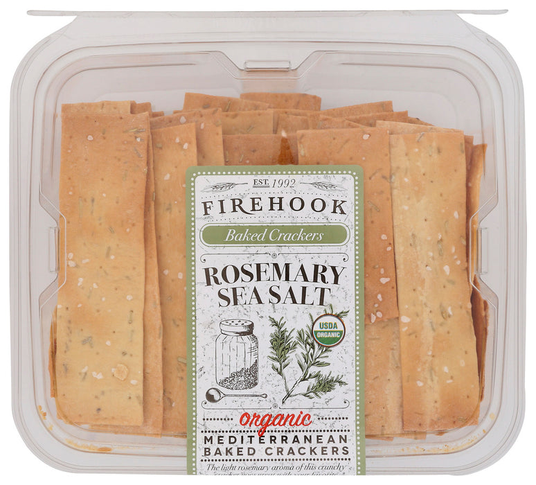 FIREHOOK: Rosemary Baked Cracker, 7 oz