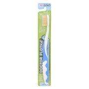 Our unique polyster Flossing Bristles (longer-lasting than traditional nylon bristles) make your teeth feel like they have been professionally cleaned.