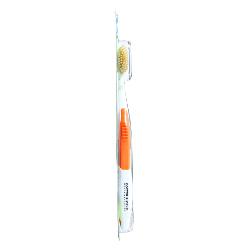 MOUTH WATCHERS: Toothbrush Adult Manual Orange, 1 ea
