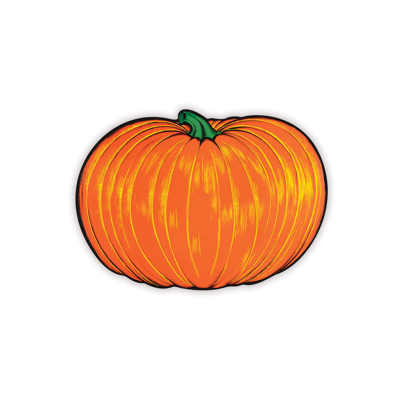 Mini Pumpkin Cutouts – 3½" x 5" – (10/Pkg) by Beistle for Thanksgiving/Fall Printed