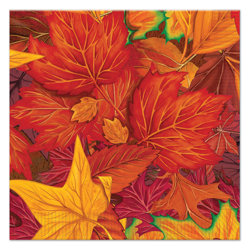 Fall Leaf Luncheon Napkins – (16/Pkg) by Beistle for Thanksgiving/Fall Napkins-Lunch