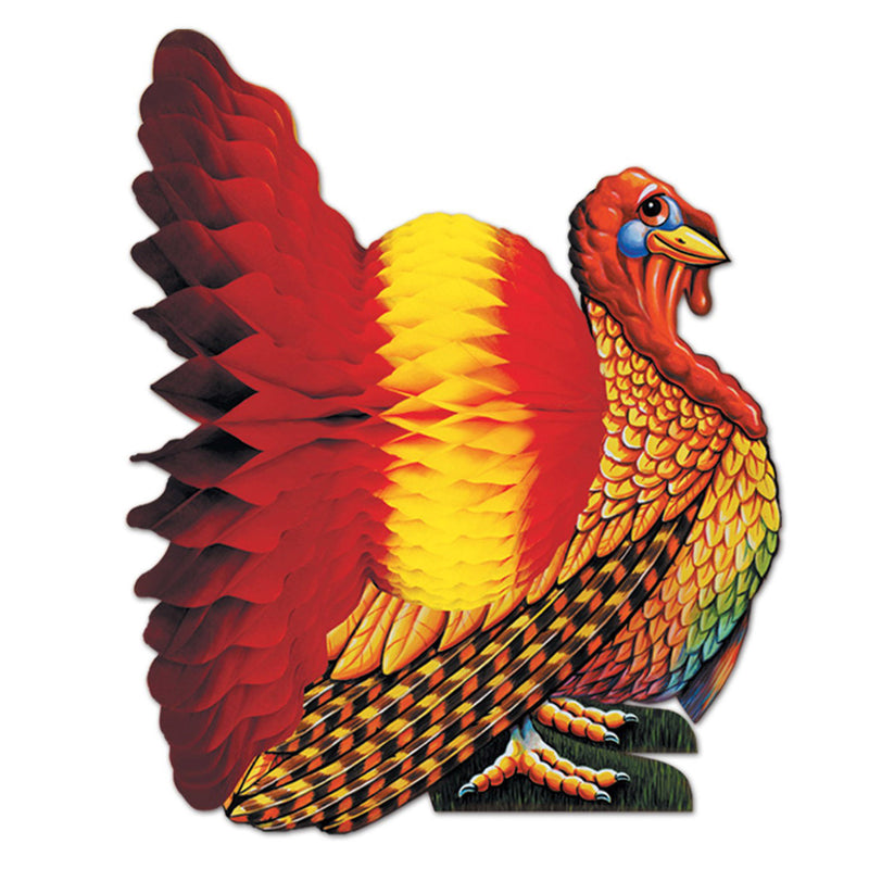 Tissue Turkey Centerpiece – 12" – (1/Pkg)