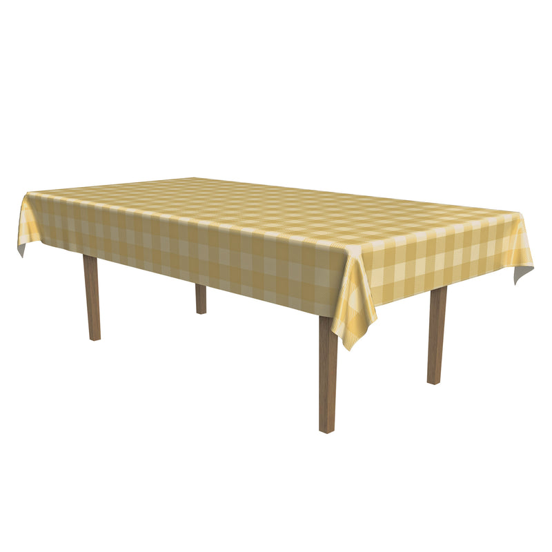 Plaid Tablecover – 54" x 108" – (1/Pkg)