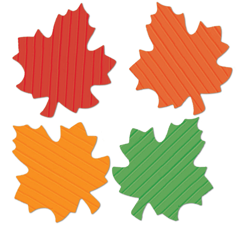Tissue Autumn Leaves – 5¾" – (24/Pkg) by Beistle for Thanksgiving/Fall Tissue Silhouettes