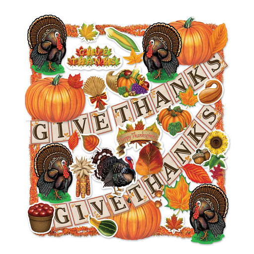 Thanksgiving Trimorama by Beistle for Thanksgiving/Fall Seasonal