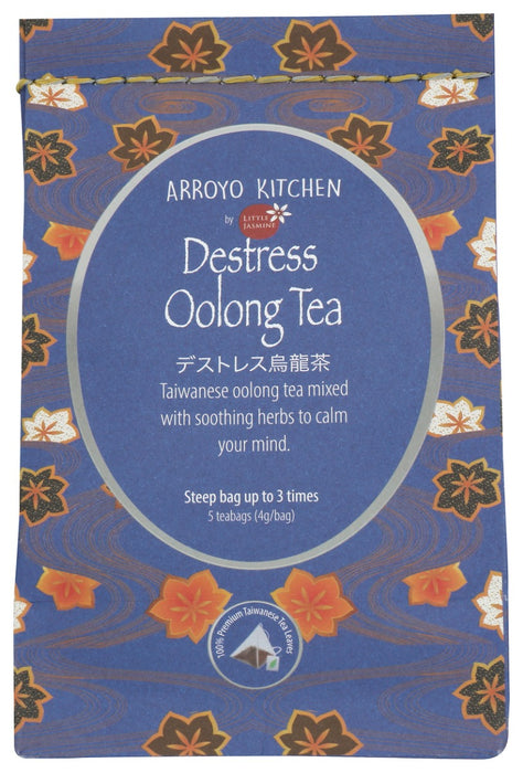 ARROYO KITCHEN: Tea Bag Oolong Destr 5ct, 0.7 oz