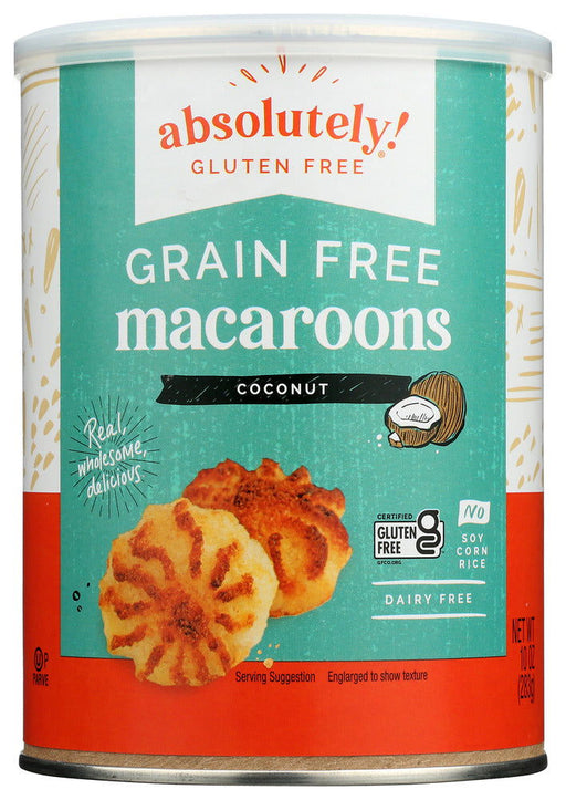 ABSOLUTELY GLUTEN FREE: Macaroon Coconut Absolutely, 10 oz - No Brand For Less 