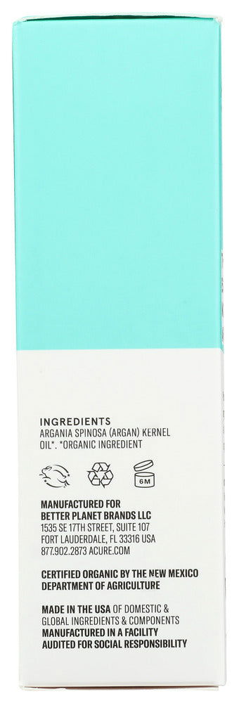ACURE: The Essentials Organic Moroccan Argan Oil, 1 fl oz - No Brand For Less