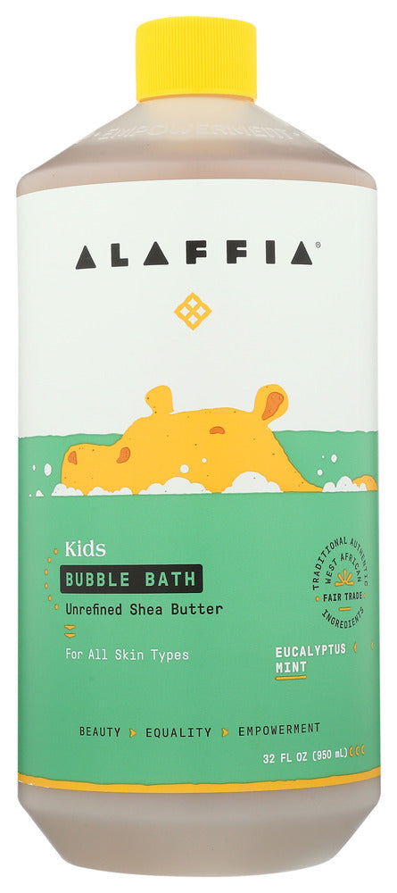 ALAFFIA: Bath Bubble Shea Euclyp M, 32 FO - No Brand For Less