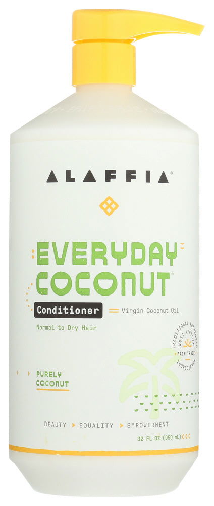 ALAFFIA: Conditioner Evrdy Coconut, 32 fo - No Brand For Less