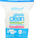 ALBA BOTANICA: Good & Clean Dual Textured Exfoliating Towelettes, 30 Wet Towelettes - No Brand For Less 