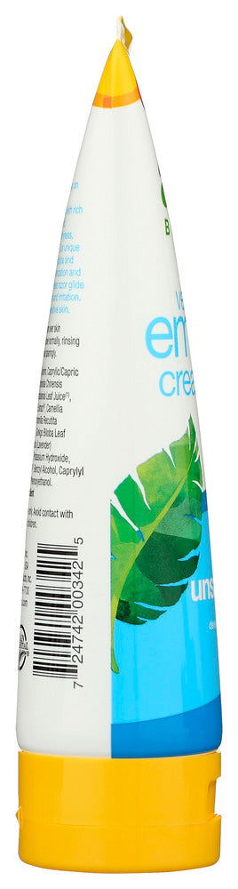 ALBA BOTANICA: Natural Very Emollient Cream Shave Unscented, 8 oz - No Brand For Less 