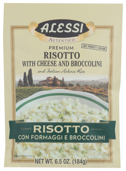 ALESSI: Risotto with Cheese and Broccolini, 6.5 oz - No Brand For Less