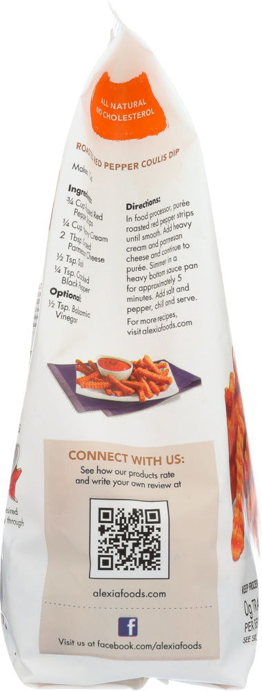 ALEXIA: Potato Fry Crinkle Cut Sweet with Sea Salt & Black Pepper, 20 oz - No Brand For Less